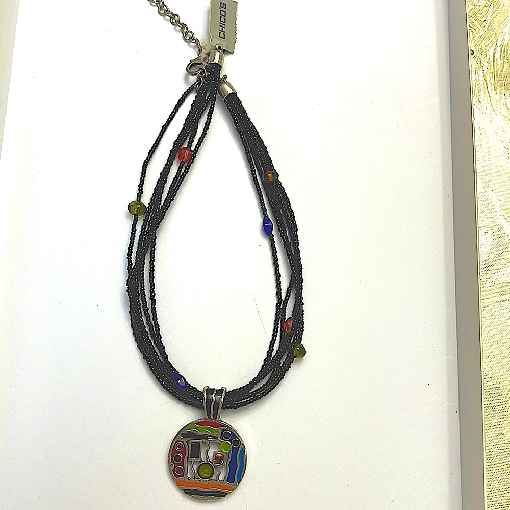 BRAND NEW CHICO’s Necklace and Earrings Set.